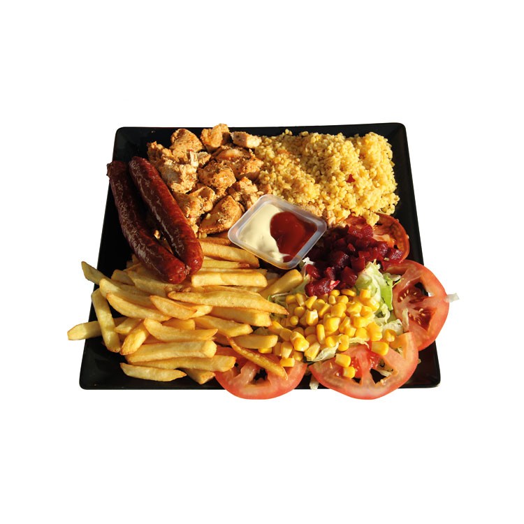 Assiette de merguez